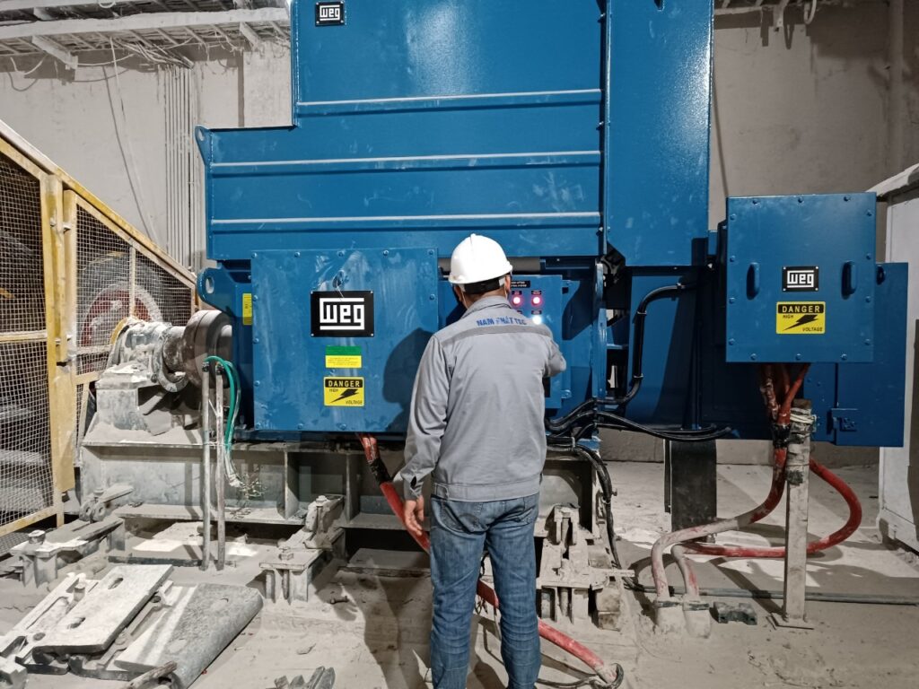 Dự án động cơ điện trung thế cho nhà máy xi măng