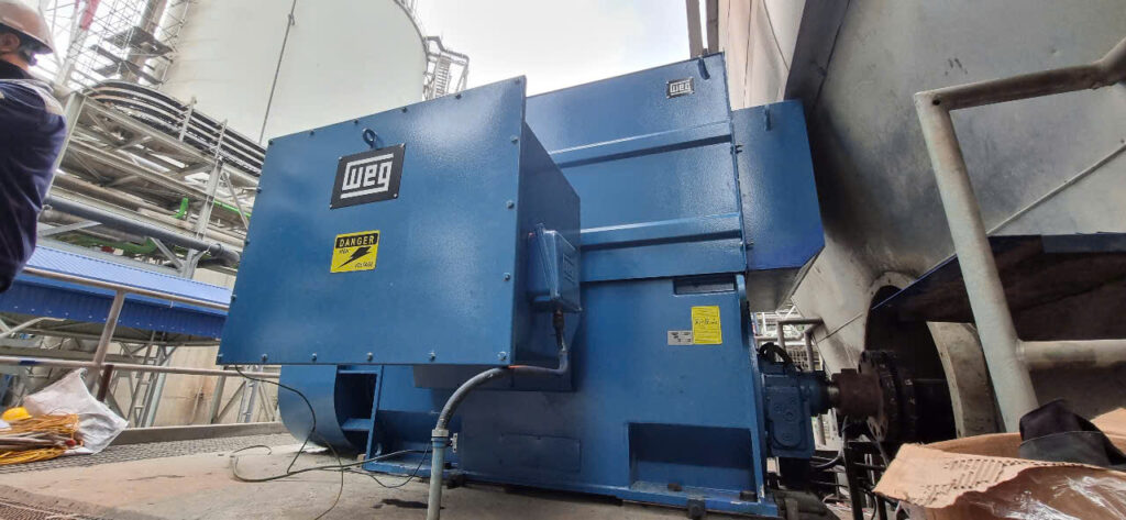 Dự án động cơ điện trung thế cho nhà máy nhiệt điện