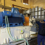 Dự án động cơ điện lắp đặt quạt cho hệ thống thổi khí S2O