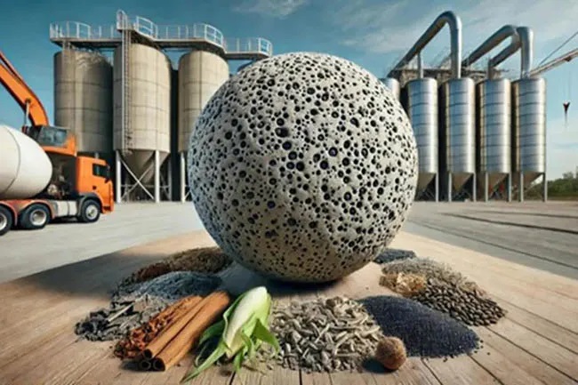 Tận dụng phụ phẩm sản xuất để phát triển bê tông thân thiện môi trường