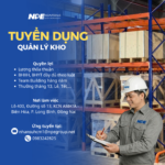TUYỂN DỤNG QUẢN LÝ KHO