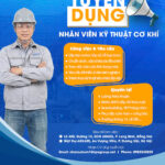 TUYỂN DỤNG NHÂN VIÊN KỸ THUẬT CƠ KHÍ
