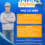 TUYỂN DỤNG THỢ CƠ ĐIỆN TẠI ĐỒNG NAI